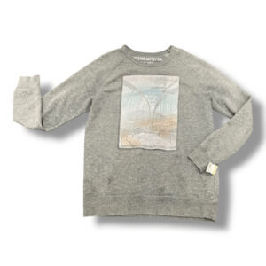 Vintage Mossimo Supply Co Crewneck Grey Sweatshirt Size Large